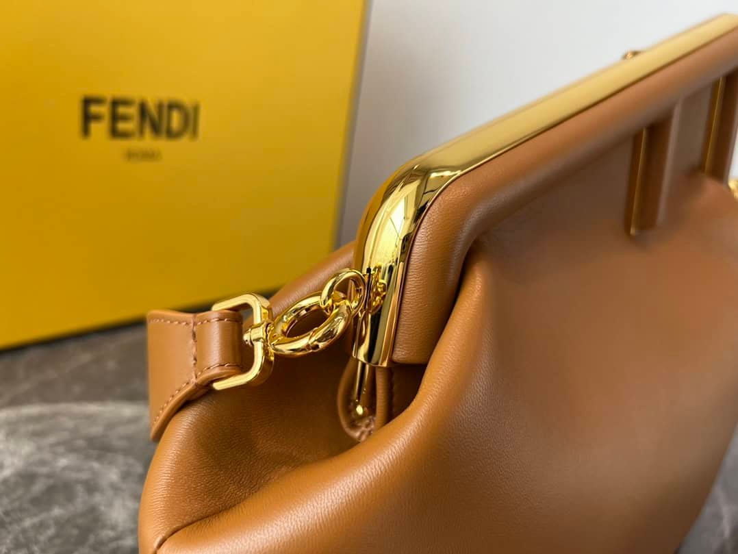 Fendi First Large Handbag β Brown 17102 | Sandra Bags - Image 2