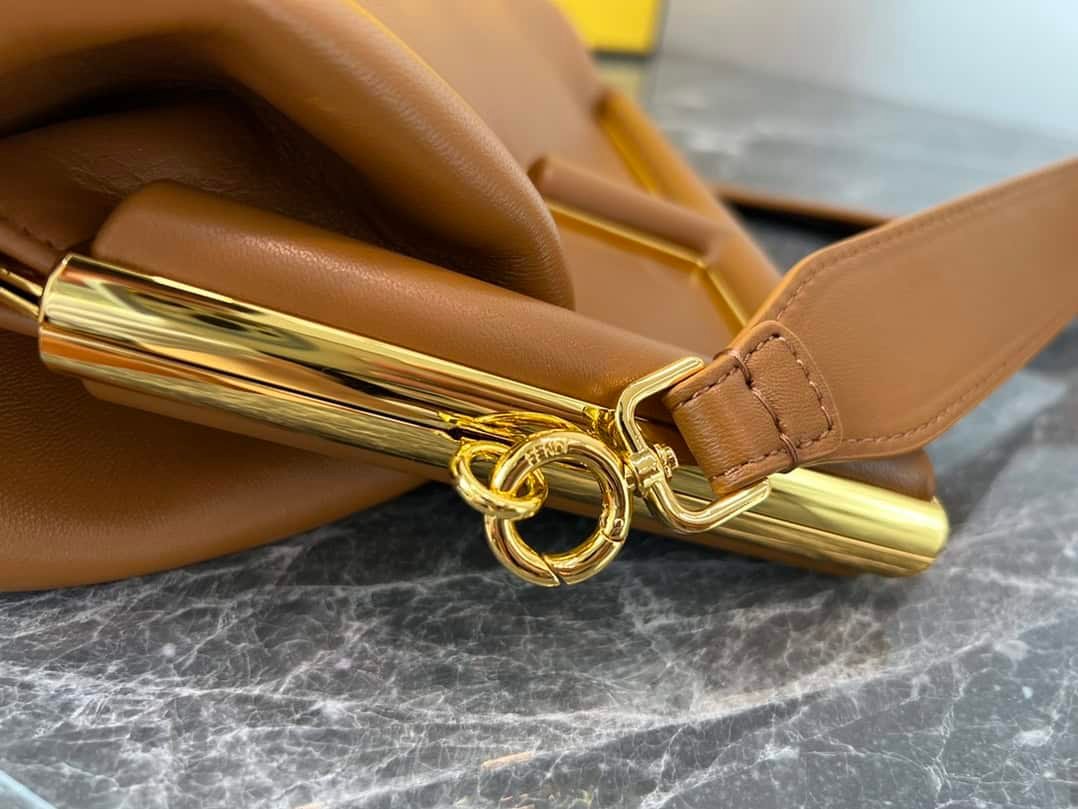 Fendi First Large Handbag β Brown 17102 | Sandra Bags - Image 4