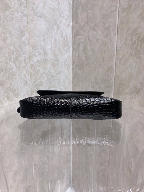 Balenciaga XX Bag Flap Small Armpit Bag - Black 16402 | Sandra Bags - Image 3