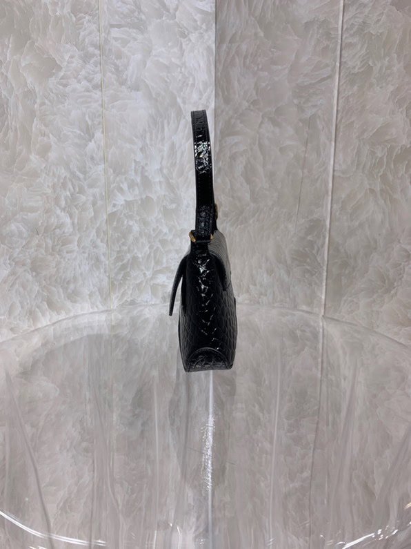 Balenciaga XX Bag Flap Small Armpit Bag - Black 16402 | Sandra Bags - Image 5