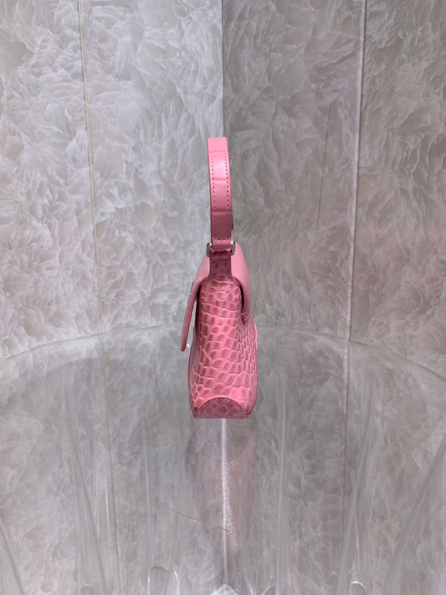 Balenciaga XX Bag Flap Small Armpit Bag - Pink 20228 | Sandra Bags - Image 5