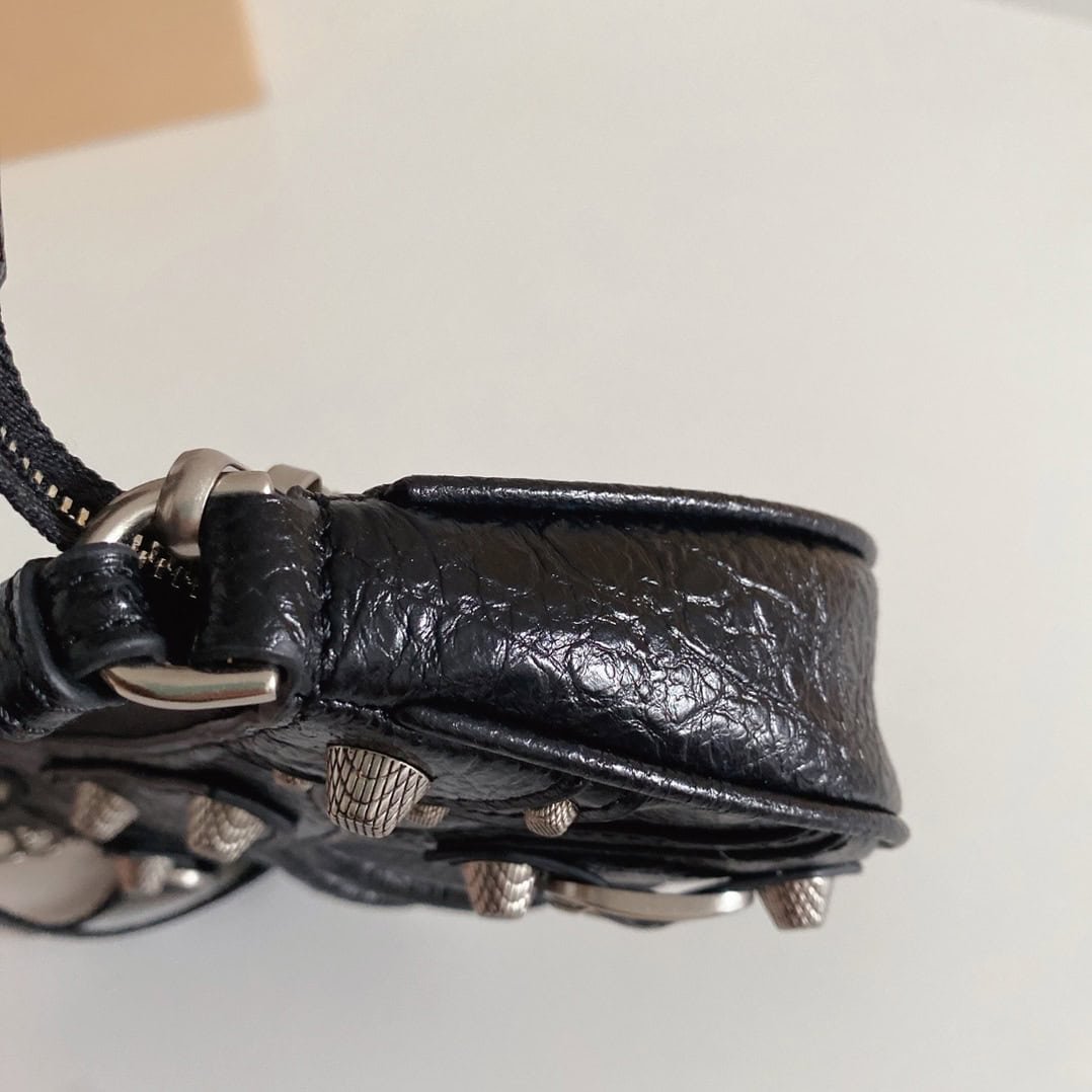 Balenciaga Le Cagole Mini Armpit Bag - Black 42670 | Sandra Bags - Image 3