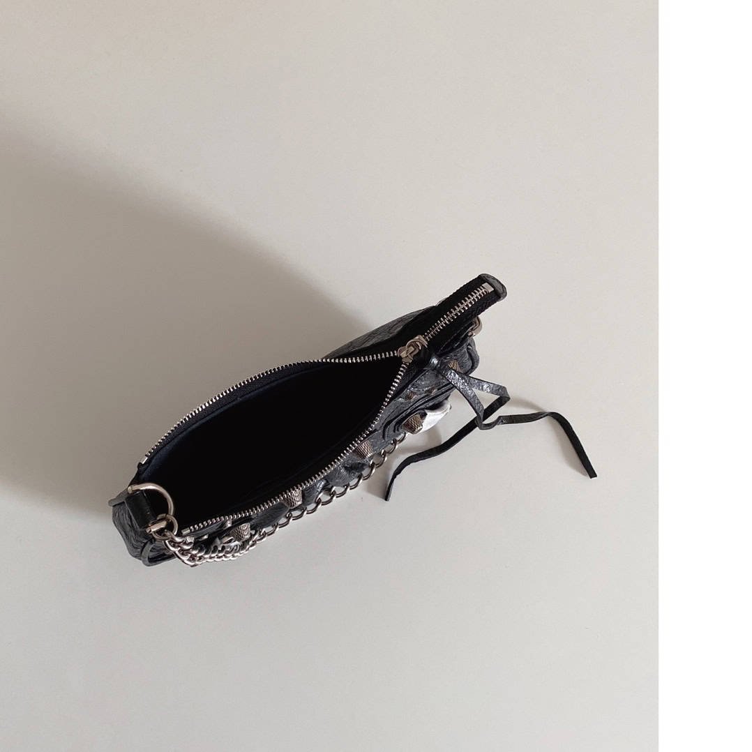 Balenciaga Le Cagole Mini Armpit Bag - Black 42670 | Sandra Bags - Image 2