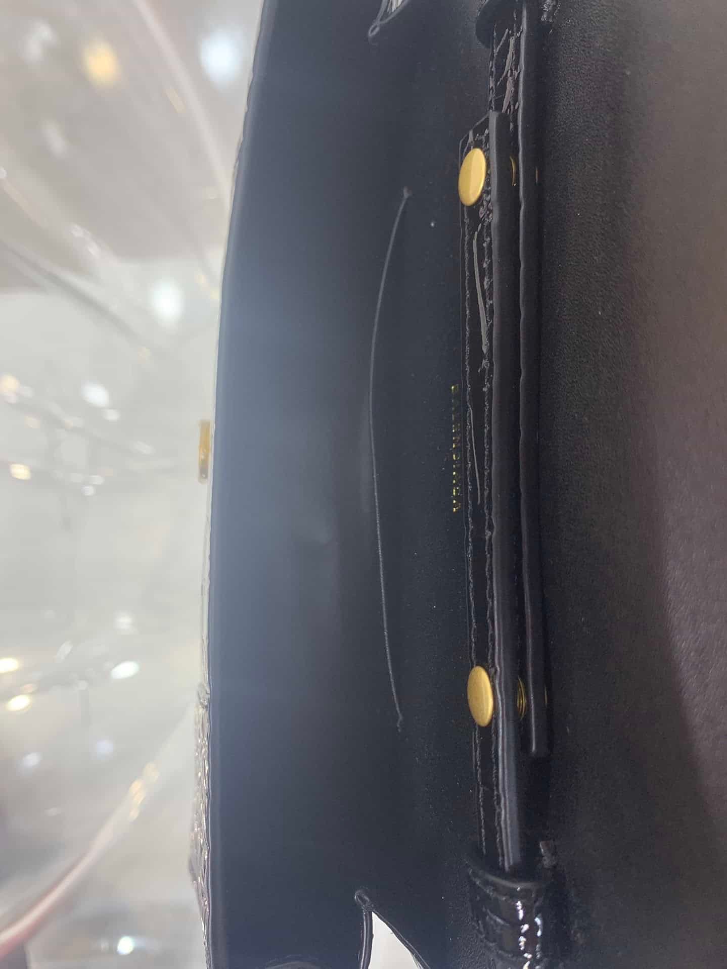 Balenciaga Hourglass Chain Bag - Black (Golden Buckle) 65992 | Sandra Bags - Image 2