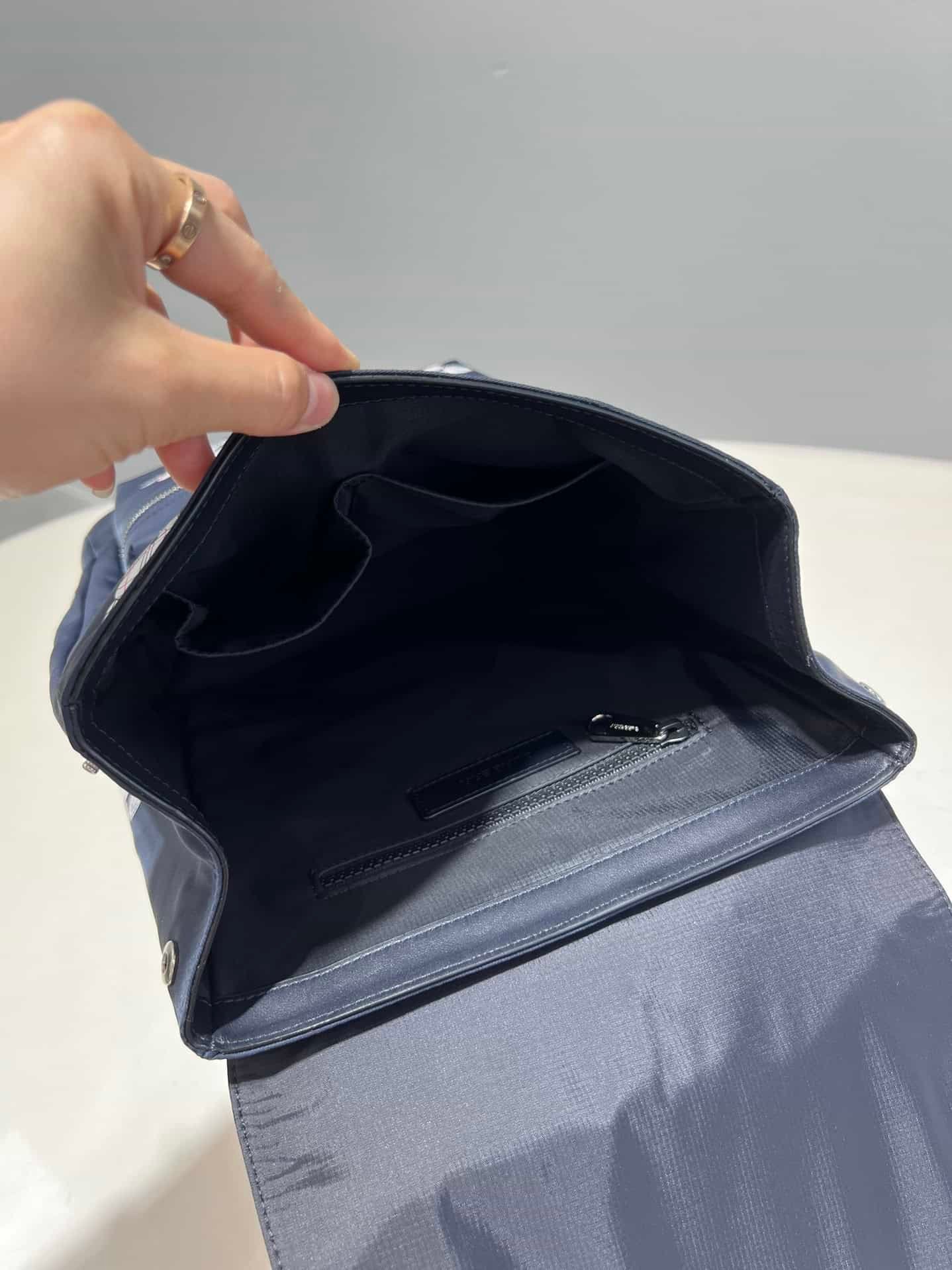 Burberry Thomas Teddy Bear Printed Nylon Backpack 28753 | Sandra Bags - Image 2