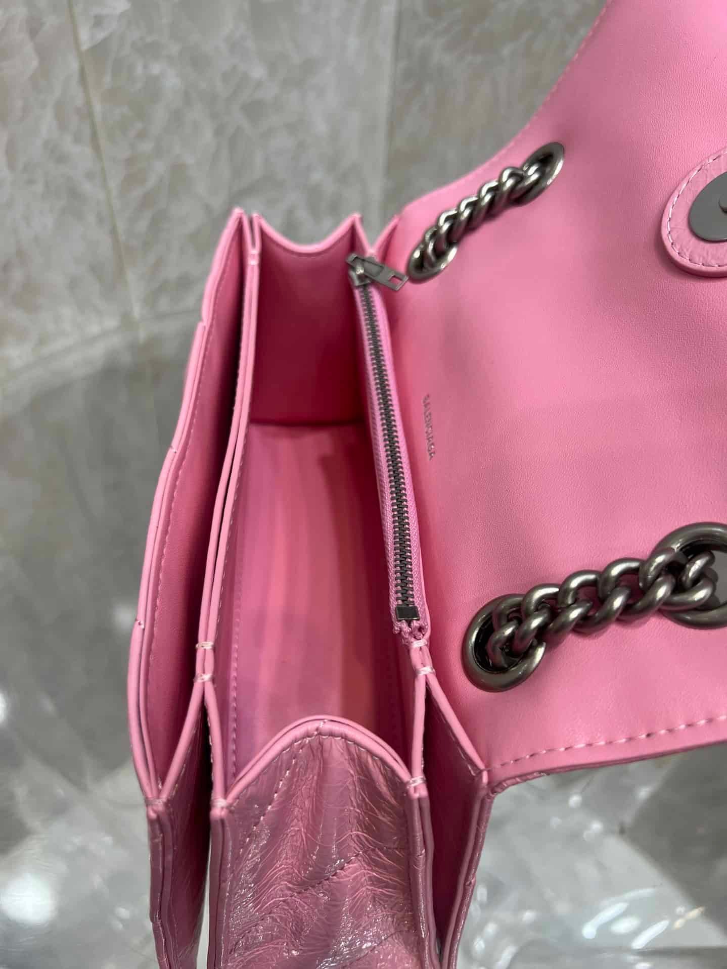 Balenciaga Crush Handbag - Pink 80070 | Sandra Bags - Image 2