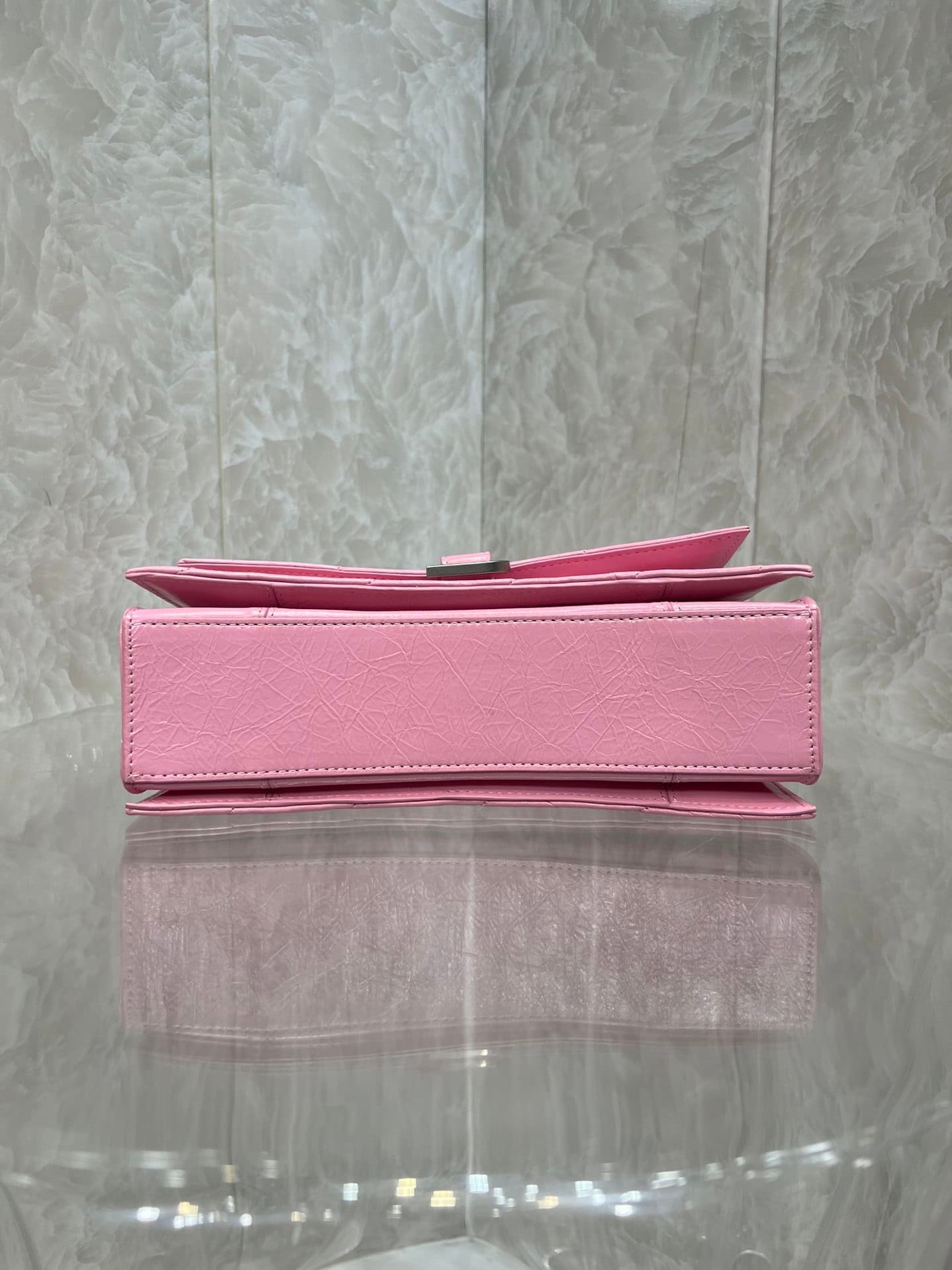 Balenciaga Crush Handbag - Pink 80070 | Sandra Bags - Image 4