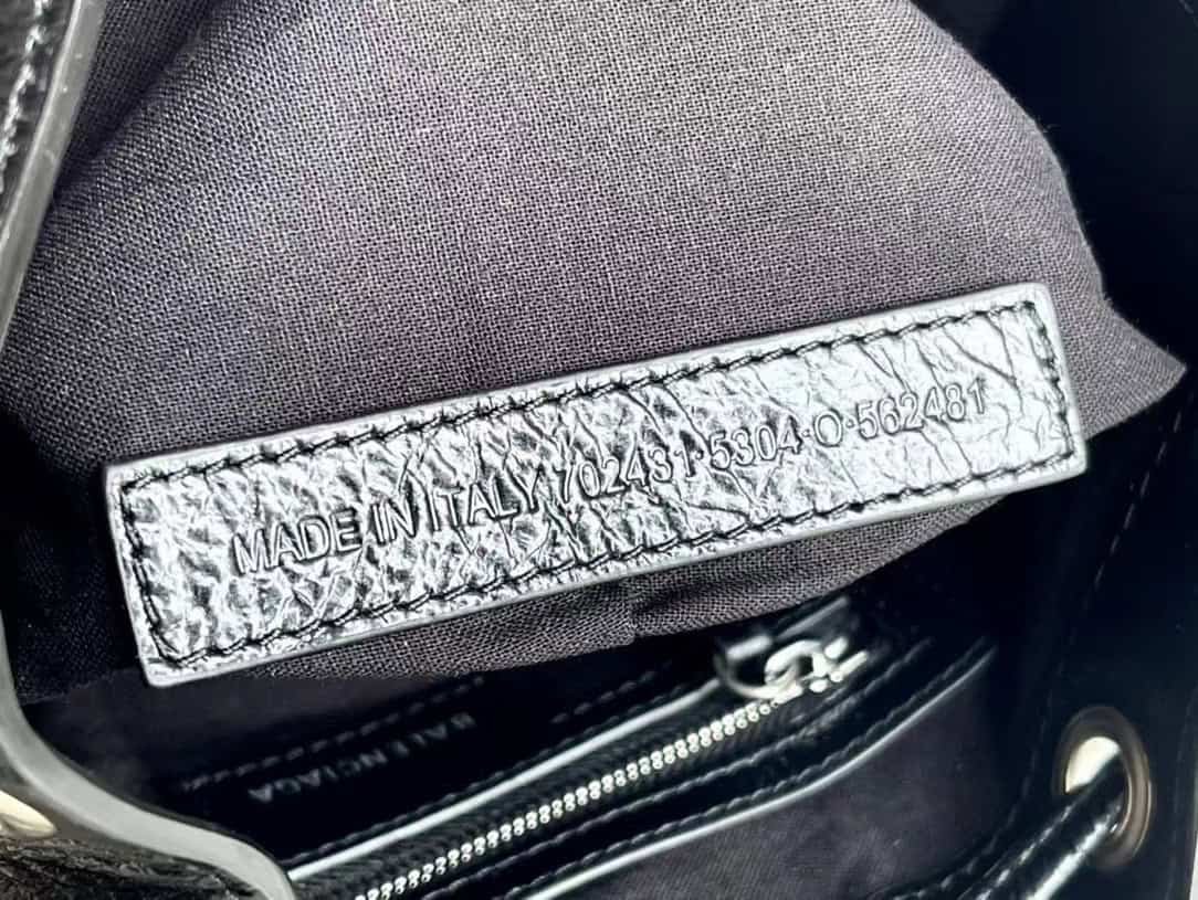 Balenciaga Le Cagole Large Bucket Bag - Black 71455 | Sandra Bags - Image 2