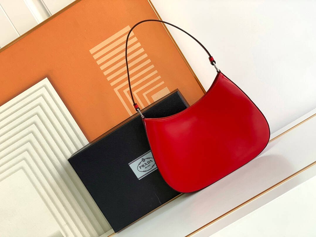 Prada Hobo Underarm Bag - Red 10358 | Sandra Bags - Image 5