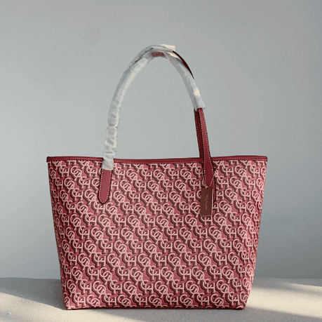 Coach City Buckle Design Tote Bag - Red 68822 | Sandra Bags