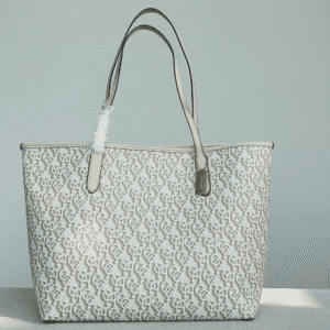 Coach City Buckle Design Tote Bag - White 94402 | Sandra Bags