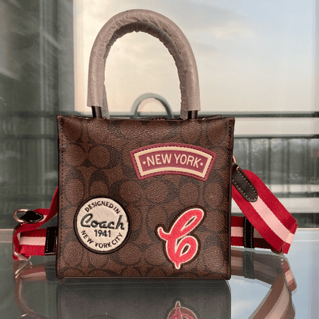 Coach Varsity Mini Cally Shoulder Crossbody Handbag 47382 | Sandra Bags