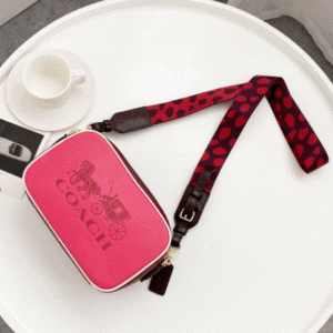Coach Large Camera Women's Crossbody Bag - Pink 33786 | Sandra Bags