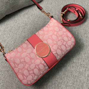 Coach Lonniebaguette Women's Handbag - Pink 56558 | Sandra Bags