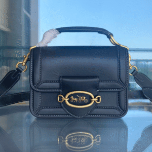 Coach Hero Large Shoulder Bag - Blue 90703 | Sandra Bags