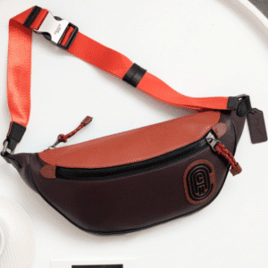 Coach C Men Sports Waist Bag - Dark Brown 43121 | Sandra Bags
