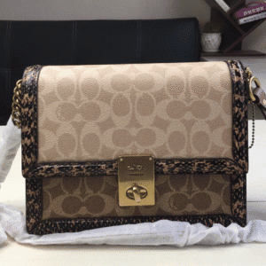 Coach Hutton Small Square Bag - Cream 18112 | Sandra Bags