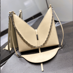 Givenchy Cut-out Chain Small Handbag - Cream 14534 | Sandra Bags