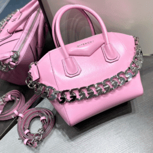 Givenchy Classic Antigona Motorcycle Small Bag - Pink 91086 | Sandra Bags