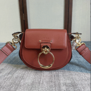 Chloe Tess Saddle Crossbody HandBag - Brown 99558 | Sandra Bags