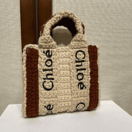 Chloe Handmade Nano Crochet Bag - Cream 31684 | Sandra Bags
