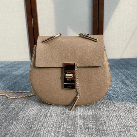 Chloe Mini Drew Piggy Bag - Elephant Gray 16807 | Sandra Bags