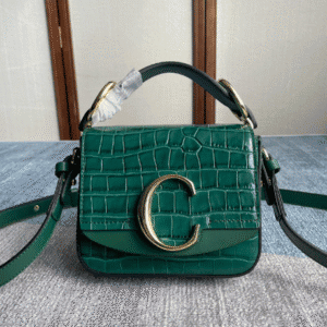 Chloe C Bag Crossbody Bag - Green 86201 | Sandra Bags