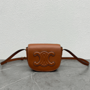 Celine Folco Saddle Bag - Brown 13965 | Sandra Bags
