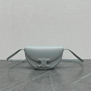 Celine Basace Arc De Triomphe~moon Bag - Blue 15700 | Sandra Bags