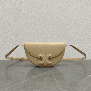 Celine Basace Arc De Triomphe~moon Bag - Cream 92248 | Sandra Bags