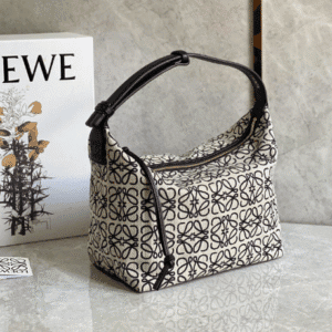 Celine Cubi Embroidered Lunch Large Bag - Black/White 48688 | Sandra Bags