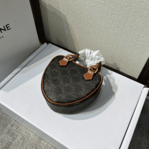 Celine New Year Capsule Series Heart-Shaped Handbag - Black 29275 | Sandra Bags