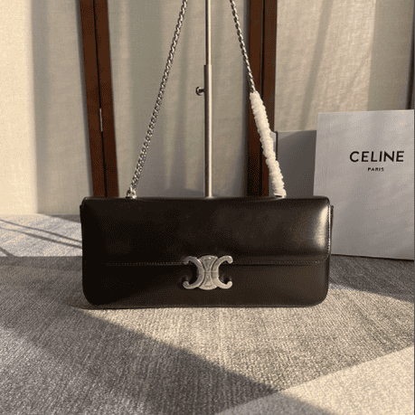 Celine Chain Armpit Bag - Black 33288 | Sandra Bags