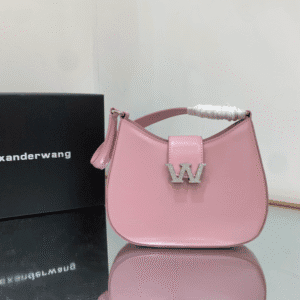 Alexander Wang Structured Small Hobo Bag - Pink 11932 | Sandra Bags