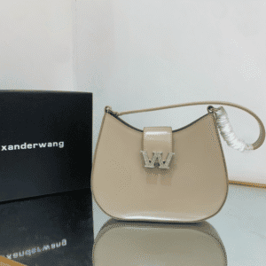 Alexander Wang Structured Small Hobo Bag - Cream 89419 | Sandra Bags