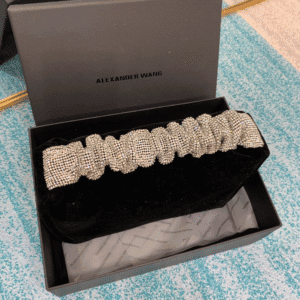 Alexander King Aw 2021 New Velvet Handbag - Black 24164 | Sandra Bags