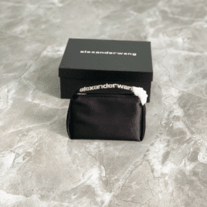 Alexander Wang Satin Clutch Bag - Black 71434 | Sandra Bags