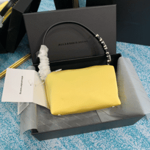 Alexander Wang Daren Rhinestone Bag - Light Yellow 47724 | Sandra Bags