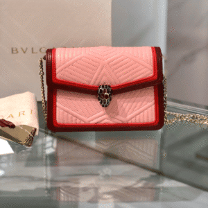 Bulgari Serpenti Forever Snake-Shaped Handbag - Pink 24193 | Sandra Bags
