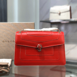 Bulgari Serpenti Forever Crossbody Bag - Orange 75847 | Sandra Bags