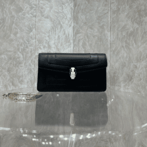 Bulgari Chain Small Bag - Black 10554 | Sandra Bags