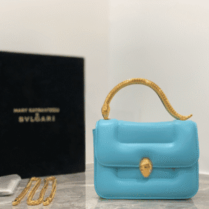 Bulgari Mary Katrantzou Handbag - Blue 47346 | Sandra Bags