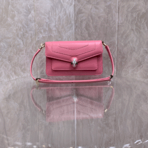 Bulgari Serpenti Forever East-West Small Shoulder Bag - Pink 46564 | Sandra Bags