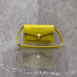 Bulgari Serpenti Forever East-West Small Shoulder Bag - Yellow 82405 | Sandra Bags