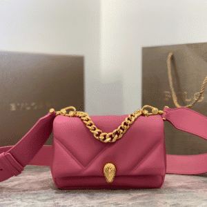 Bulgari Serpenti Cabochon Small Handbag - Pink 36992 | Sandra Bags