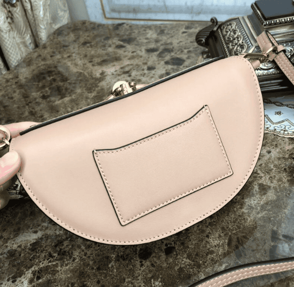 Chloe Large Ring Design Nile Handbag - Cream 72983 | Sandra Bags - Image 5