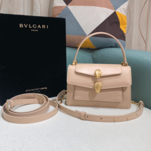 Bulgari Enamel Snake Eyes WangxBvlgar Handbag - Cream 92194 | Sandra Bags