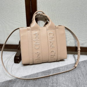 Chloe 22S Woody Large Tote Bag - Cream 28841 | Sandra Bags