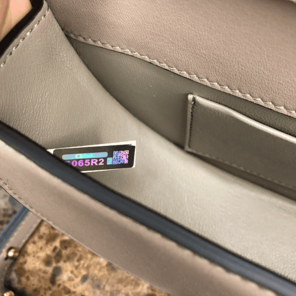 Chleo Large Ring Design Nile Handbag - Gray 64844 | Sandra Bags - Image 2