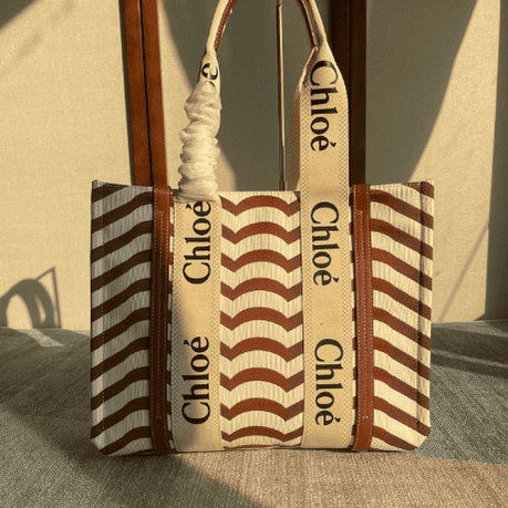 Chloe Woody’s Latest Autumn And Winter Medium Tote Bag 66814 | Sandra Bags